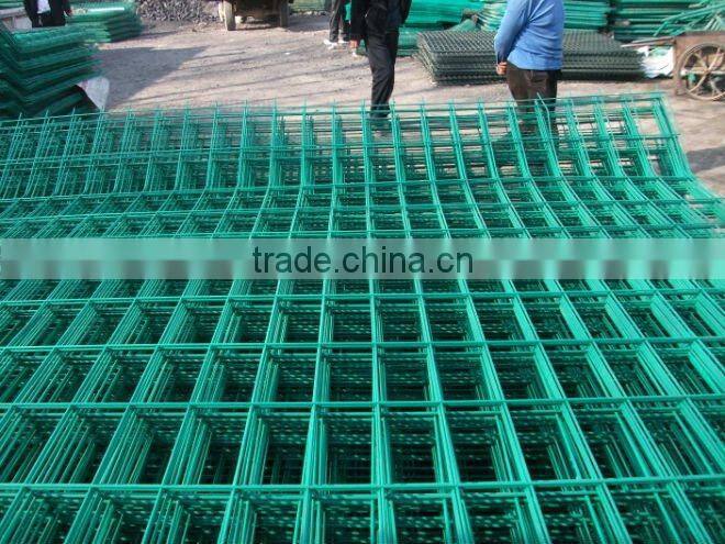 SGS welded wire mesh fence panel powder coated