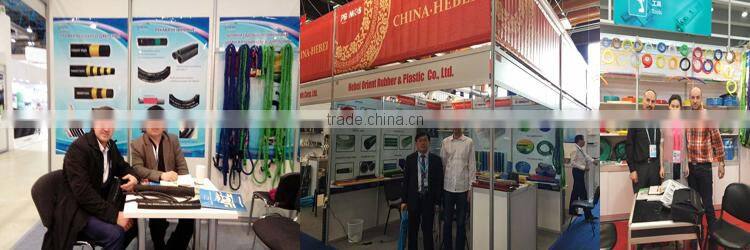 PU pneumatic coil hose with fittings