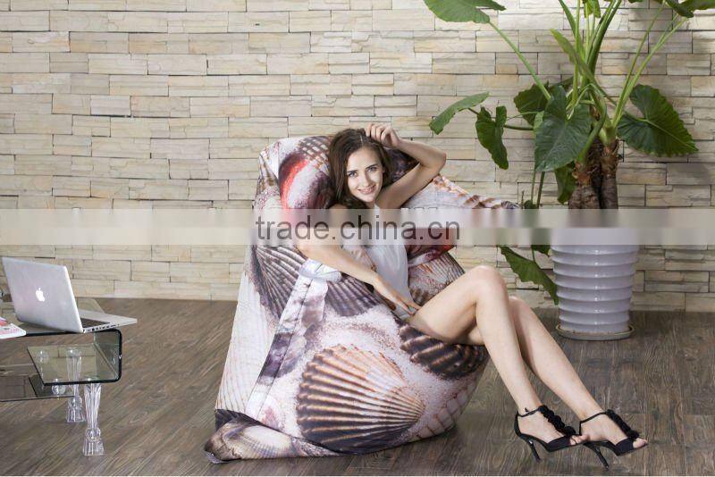 printed beanbag