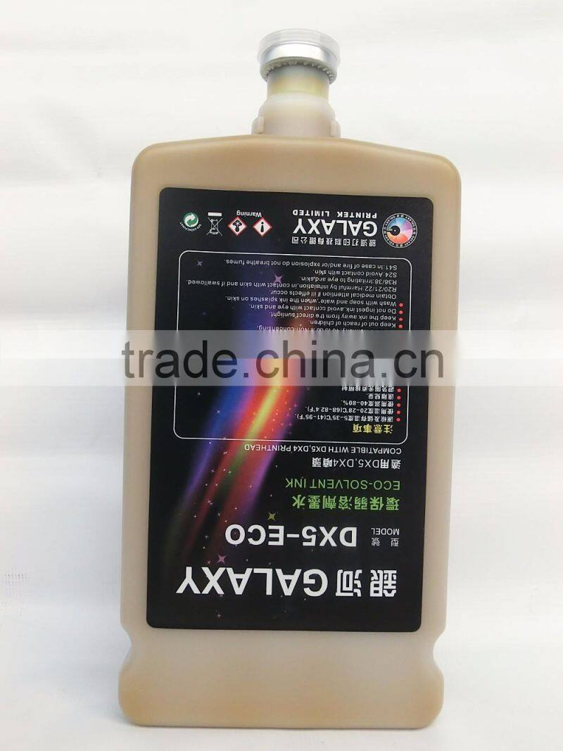 Popular sell Universal galaxy dx5 ink eco solvent ink