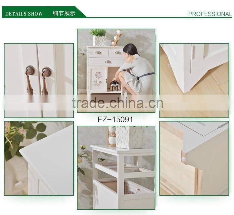 Wooden Shoe Rack Shoe Cabinet For Living Room