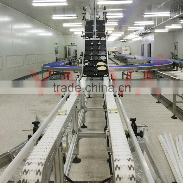 food grade flexlink chain conveyor for food transfer