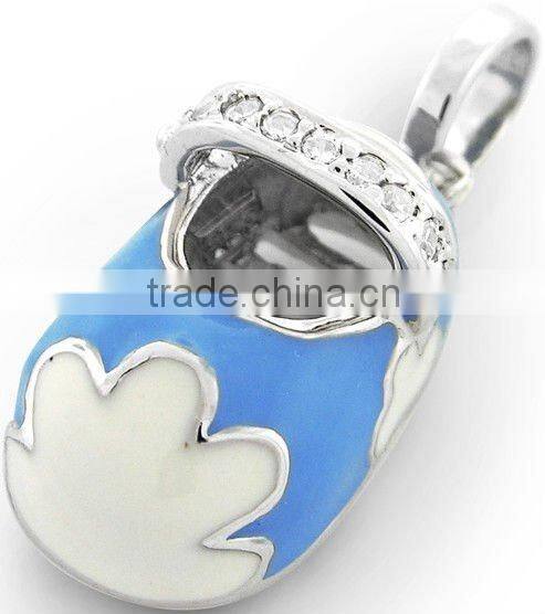 925 silver shoe charm