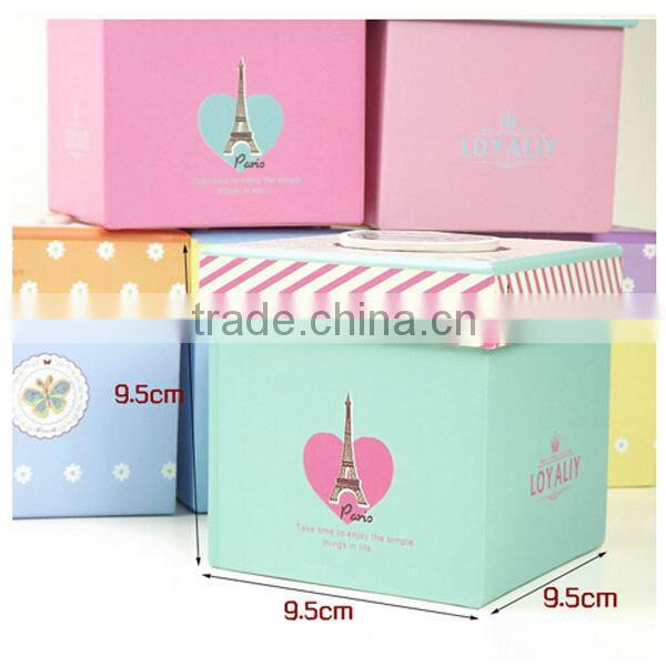 Cartoon Horse Butterfly Tower Christmas Gift Box