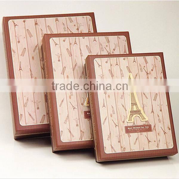 Embossed Paris Tower 3pcs Set Gift Box