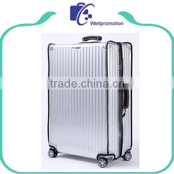 Protective clear pvc waterproof luggage suitcase cover