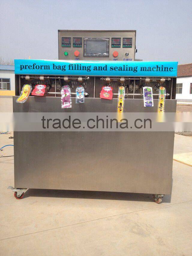 banana juice filling machine /plastic bag fill seal pack equipment