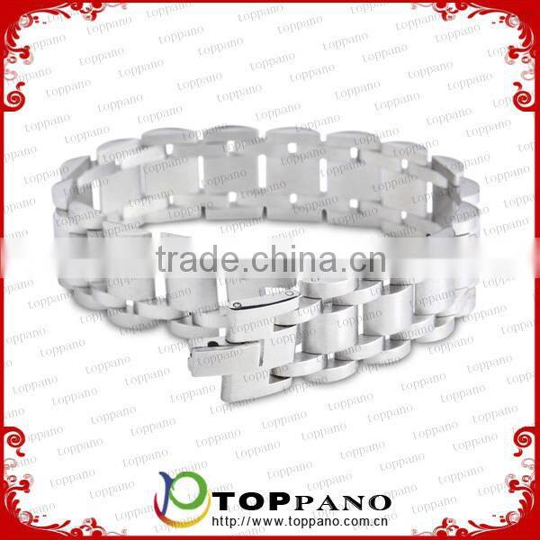 wholesale new custom fashion casting chain bracelet stainless steel clasp