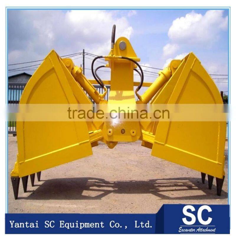 hydraulic Clamshell Grab Bucket for Mini Excavator