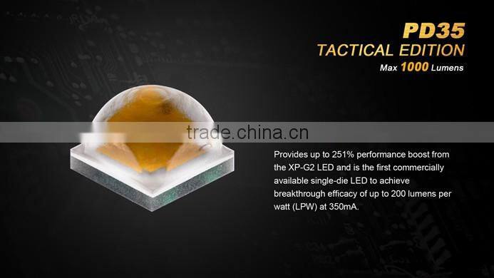 Popular Fenix Flashlight LED Tactical Mode strengthens PD35 TAC LED Fenix Flashlight