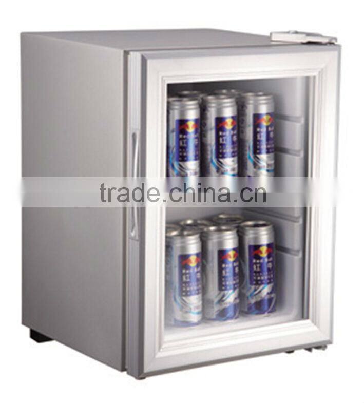 Glass single door beverage cooler cooling unit exhibitor
