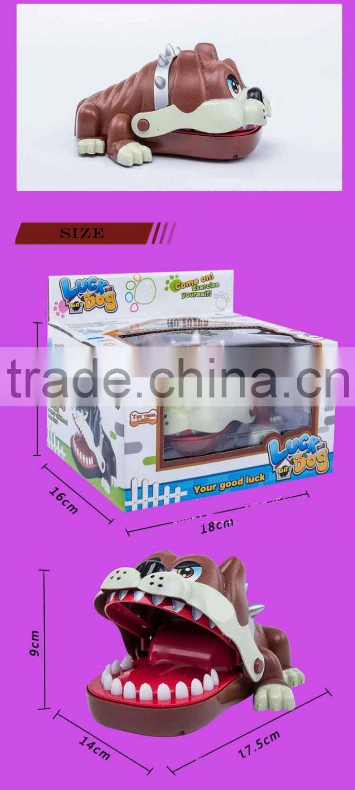 Classical educational Bit finger Game dog Dentist Toy for kids