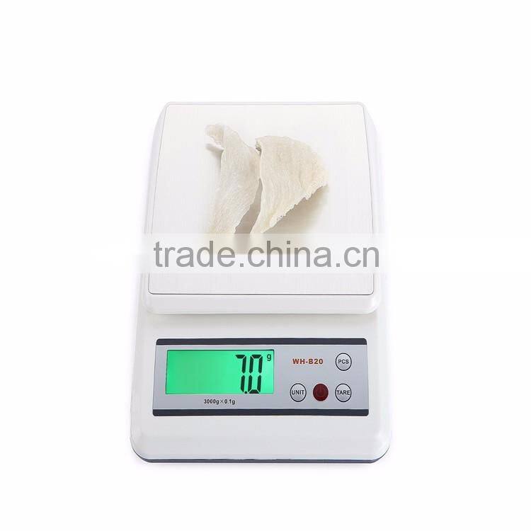 Stainless steel platform cooking kitchen scale 10kg with CE Rohs pass