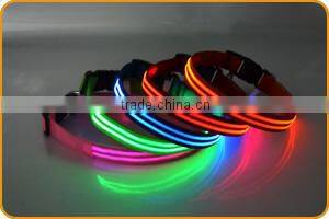 Innovative USB Rechargeable Promotional Dog Items LED Flashing Collar