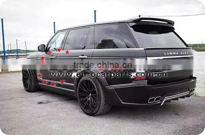 NEW ARRIVAL! body kit fit for RR vogue MODIFIED into LUM- style frp FULL SET High quality