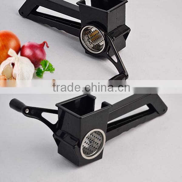 Fashion Design Manual Plastic Cheese & Vegetable Rotary Grater Cooking Baking Tools