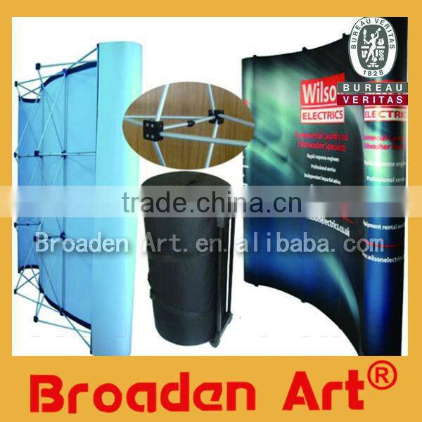 outdoor display Best selling Fabric pop up display stand