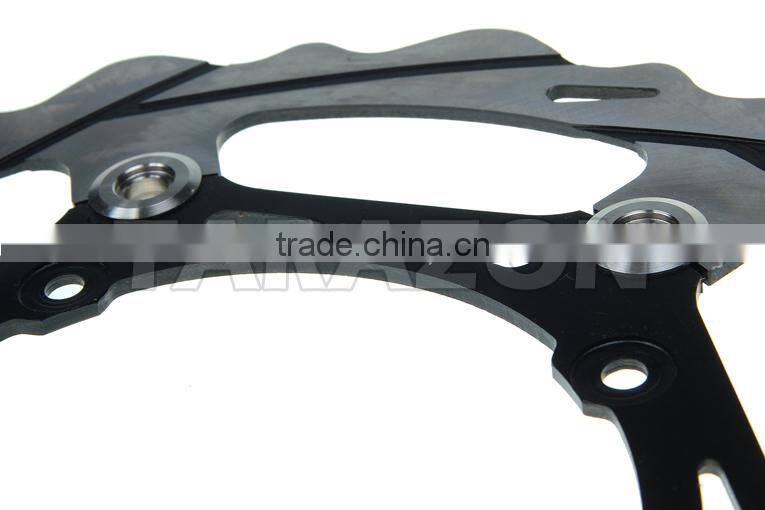 270MM Oversize Light Weight Grooved Floating Front Brake Disc Disk Rotor With Bracket For Honda CR125R