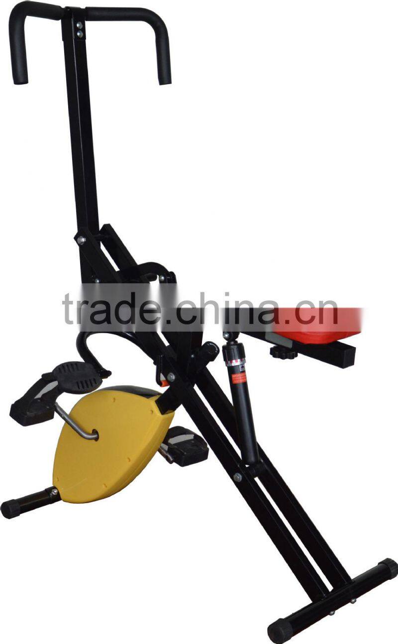 new products cylinder total abdominal crunch machines with bike