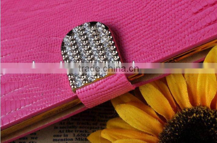 Hot sale belt clip leather flip case for samsung galaxy s4 case cell phone case