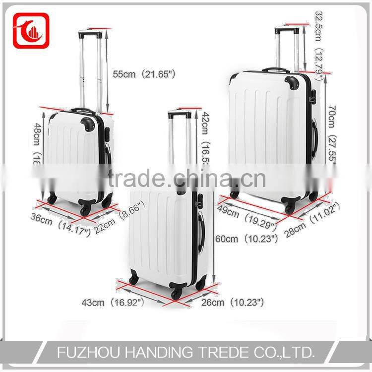 cheap hard roll luggage set , set of travel bag