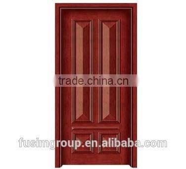 Exterior steel wooden armored door