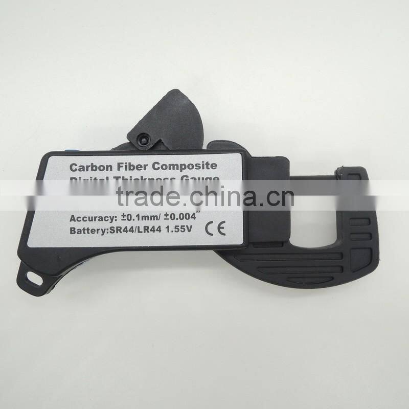 2016 new arrival Width Measuring Instruments Tool Carbon Fiber Composites Digital Thickness Caliper Micrometer Gauge 0.01mm