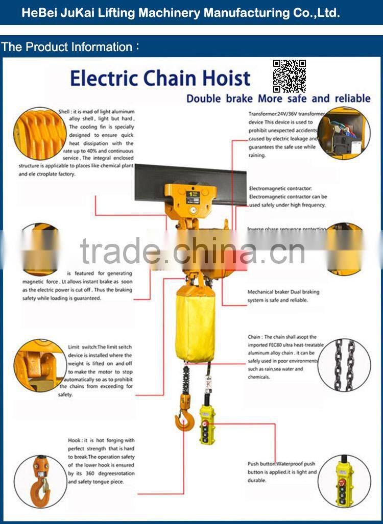 used hoist fitness equipment used electric chain hoist with trolley