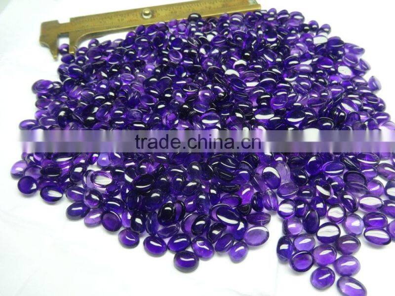 african amethyst gem stone 6x8 Natural Amethyst cabs