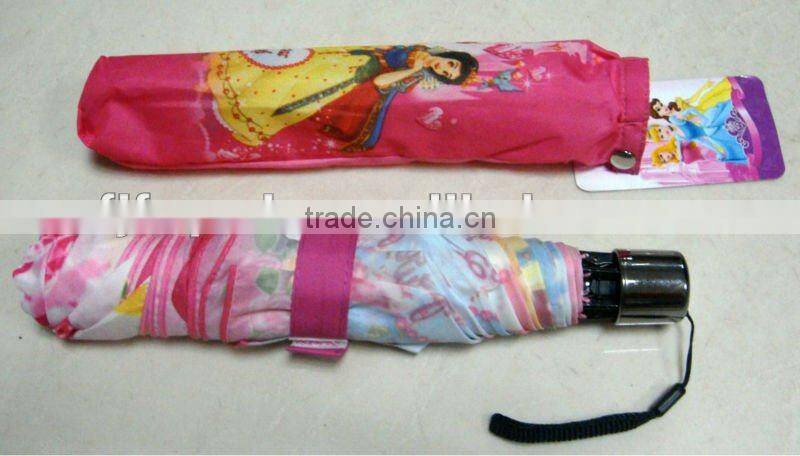 3 foliding slim pencil mini umbrella with bag