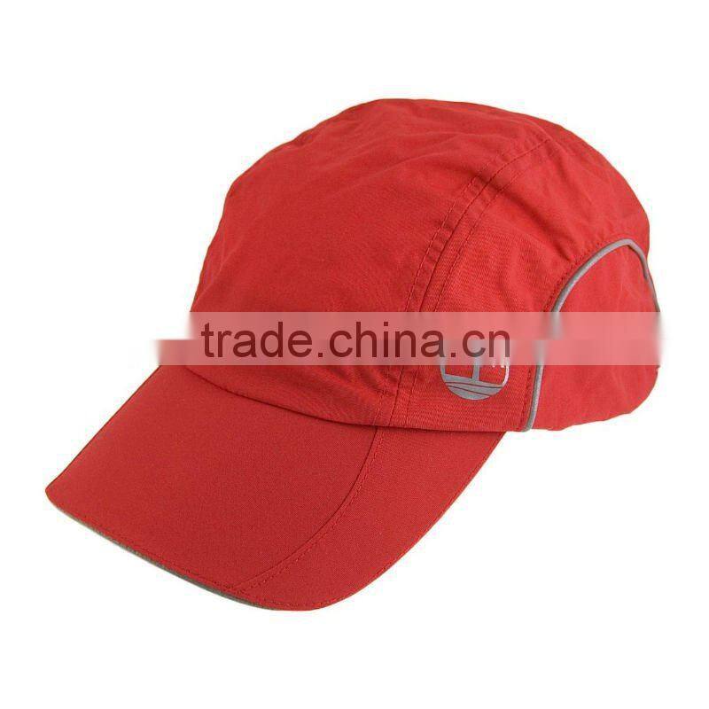 Polyester folding cap, waterproof running foldable cap