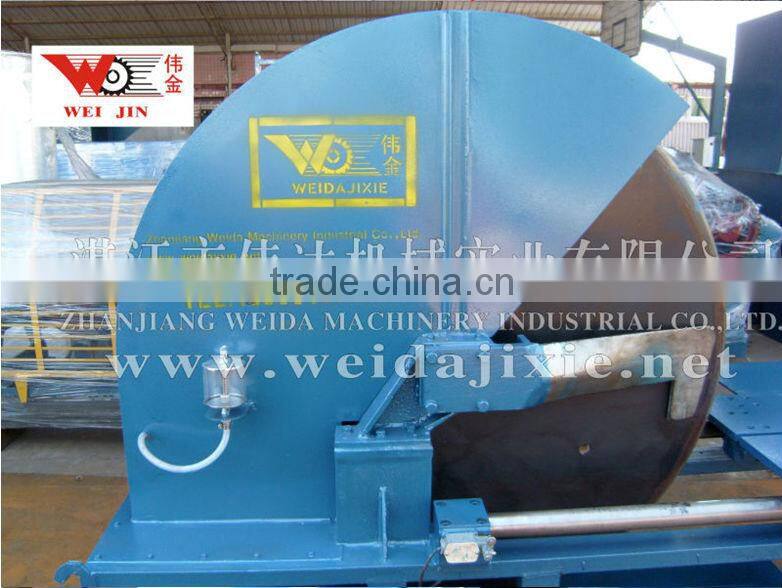 crepe rubber sheet Cutting Machine With Horizontal Disc