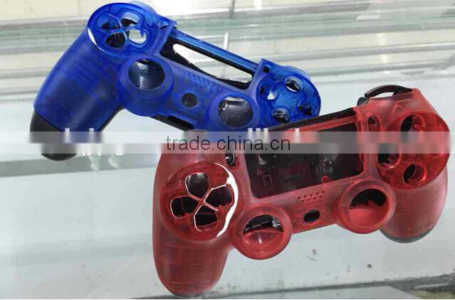 color Transparent Clear crystal Controller Full Housing Shell for Dualshock for PS4 for Playstation 4 Clear Controller shell