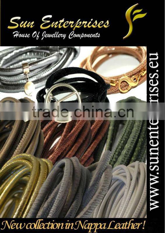 Nappa Leather Cords - Breed Style - Green- 2.5mm