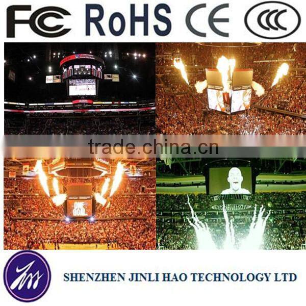 led display for World Cup/NBA/full color P10 led billboard in indoor stadium