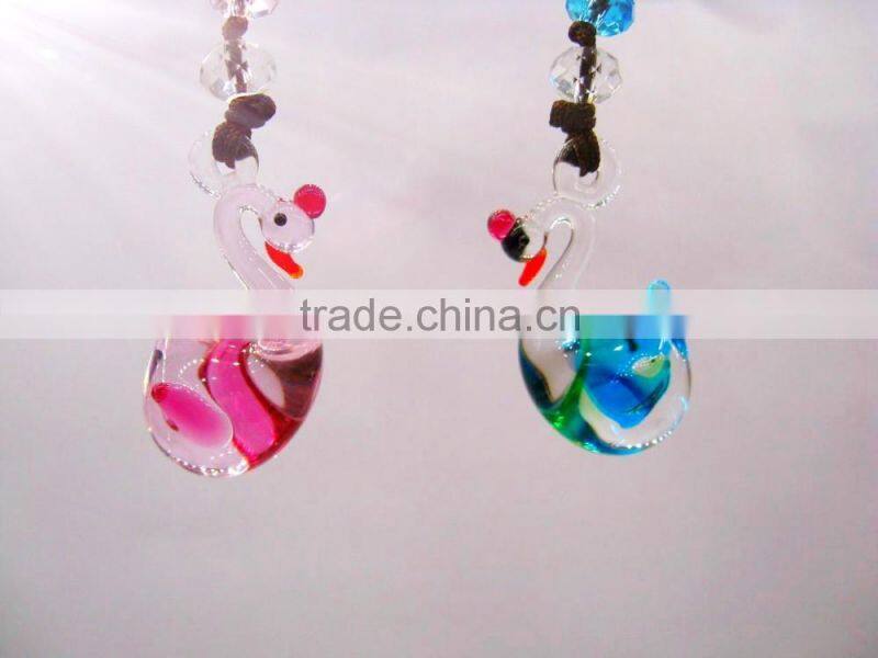 Custom Coloured glaze pendant / Azure stone pendant