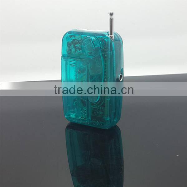 Hot sales lcd light with fm radio for promotion