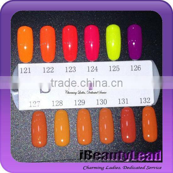 Soak off uv gel polish nail art gel can be cured with uv light coloful uv gel
