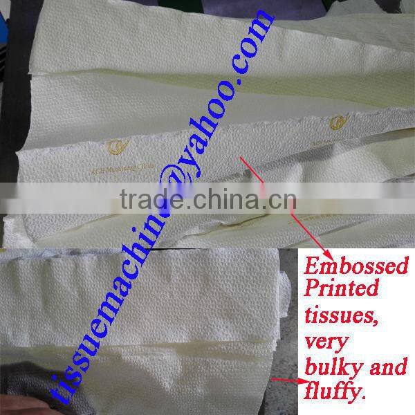 Italy Design Embossing Laminating Printing High Speed Automatic Paper Tissue Converters