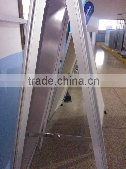 plastic poster board frames with double side for advertising