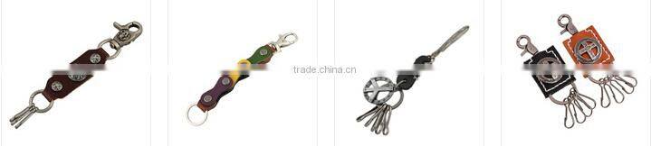 Men's Vintage leather accessories leather keychain