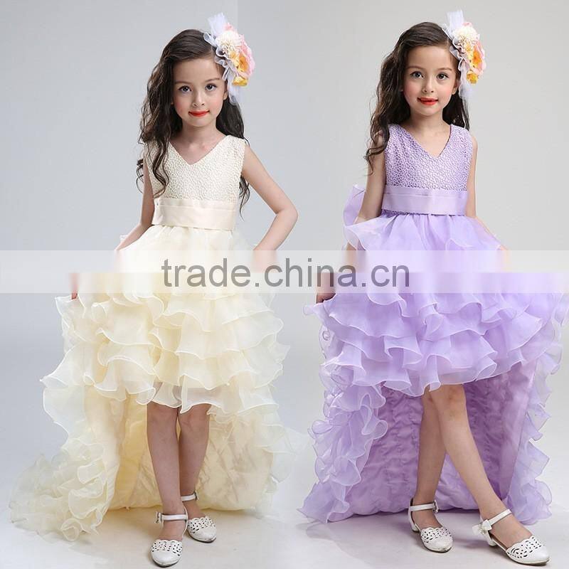 new children's princess dress flower girl dress costumes performing costumes dress of the girls