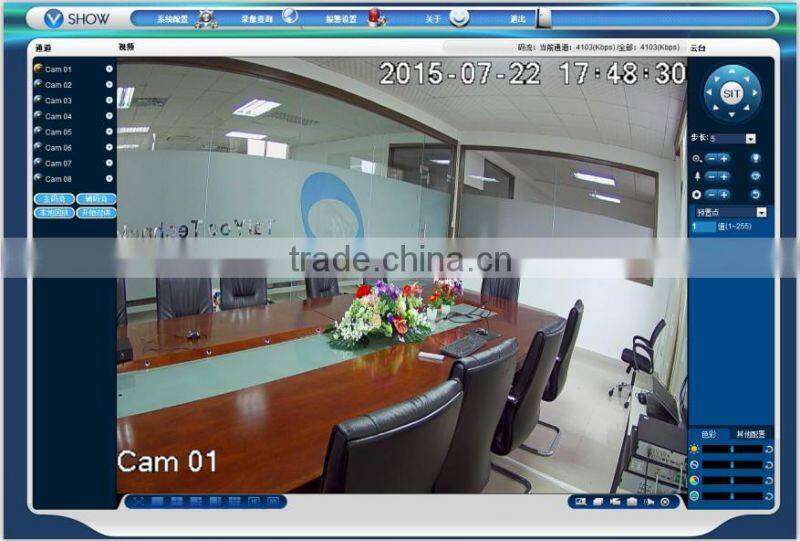 LS VISION linux embedded 16ch nvr software megapixel nvr telecamere ip full hd poe nvr 16 full hd