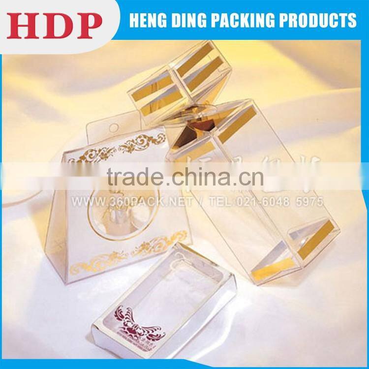 top selling clear plastic mobile case pvc gift box