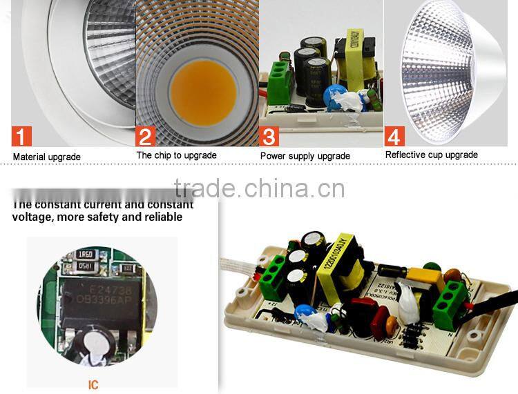 ac85-265v 10w ceiling lamp