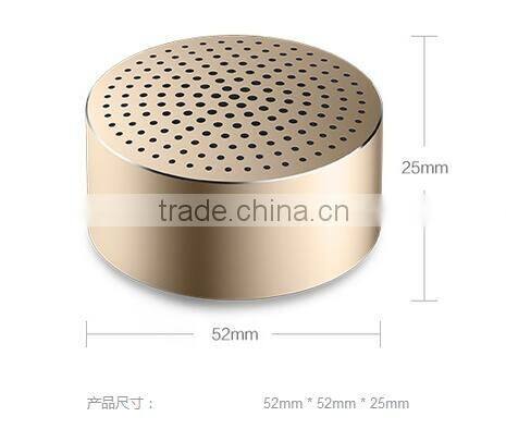 Original Xiaomi Portable Mini Bluetooth Speakers Metal Steel Wireless Smart Hands Free Speaker