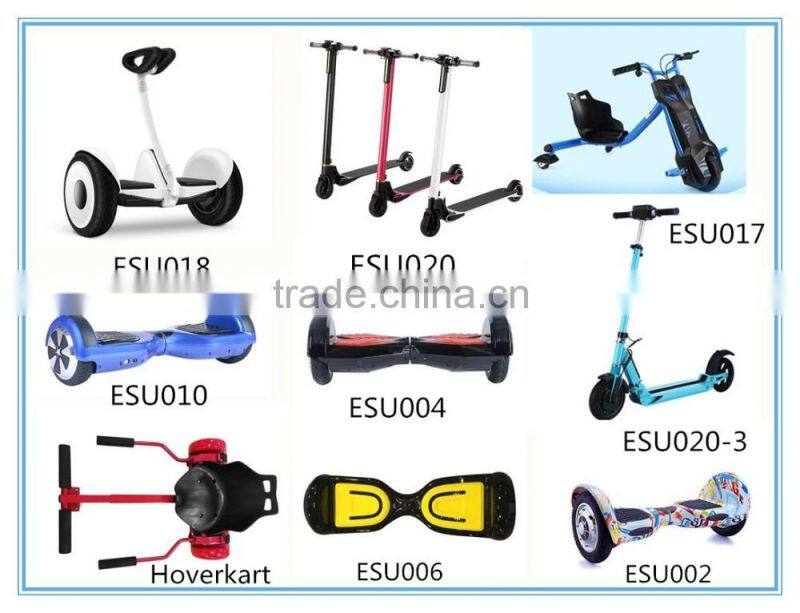hottest kids & adult two wheel self balancing electric 6.5inch scooter with mp3 Music player