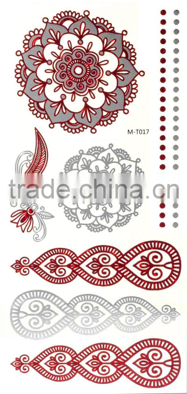 Super cool Gold Temporary Tattoo for Summer time