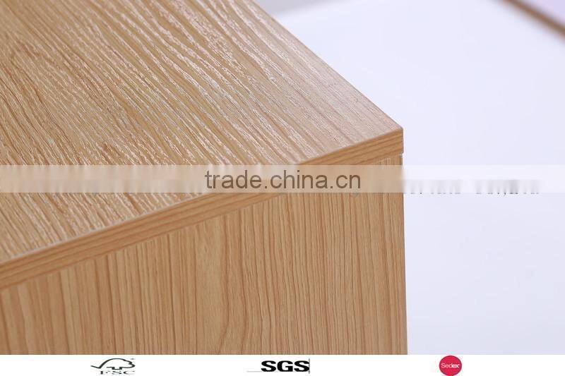 2016 Hot sale high quality wood storage cabinets with two doors