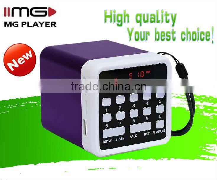 telescope Mini Speaker hot sale in Indonesia USB mini radio M-035U